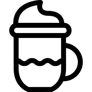 咖啡杯泡沫