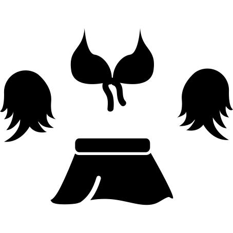 橄榄球啦啦队员的衣服