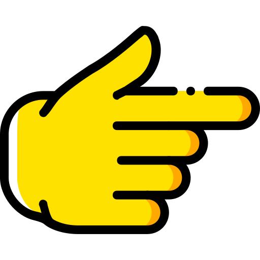 Pointing right