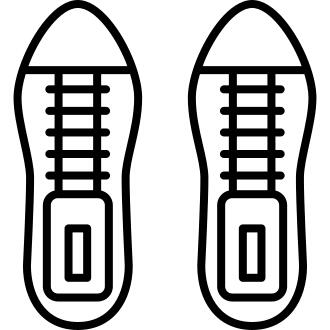 Masculine pair of shoes