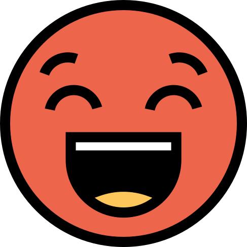 笑