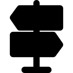道路方向标志
