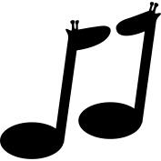 Musical notes couple