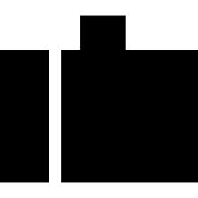 Like hand symbol variant with straight lines and angles