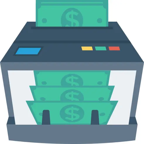 Cash counter