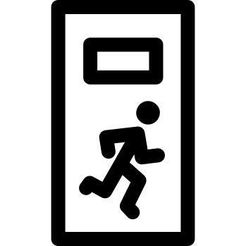 Exit door