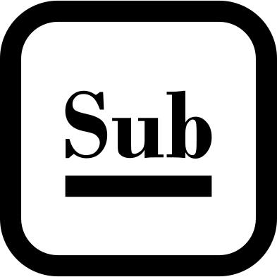 Underline Button