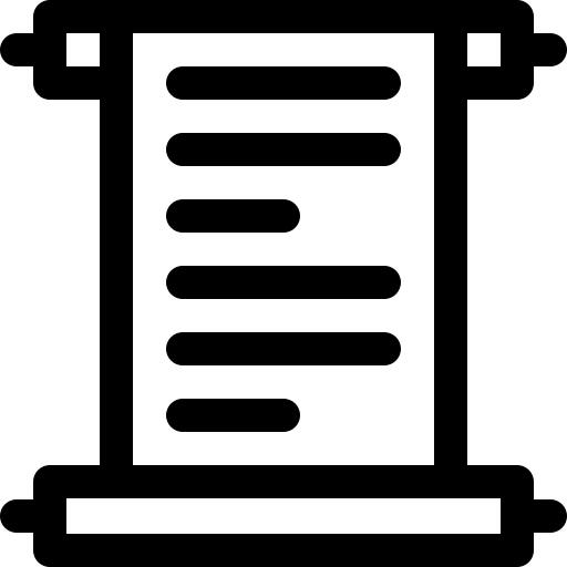Paper scroll