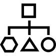Geometric shape graphic