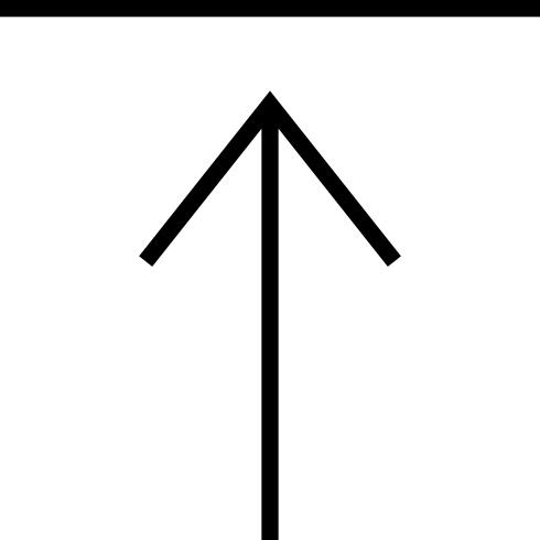 Up arrow
