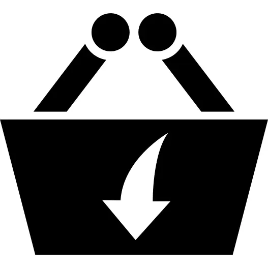 In basket commercial interface symbol