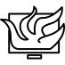Computer monitor with tentacles