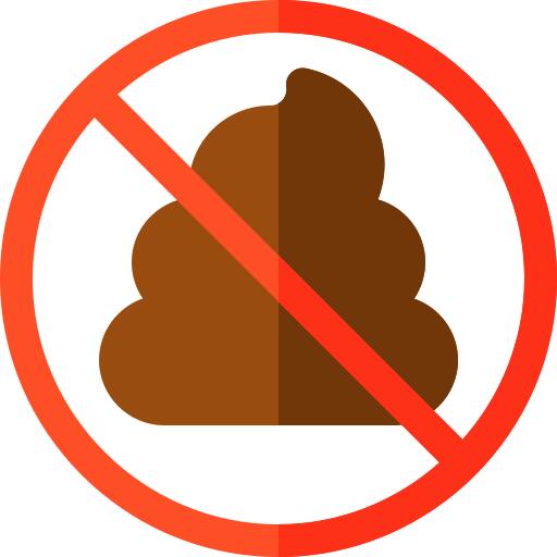 No pooping