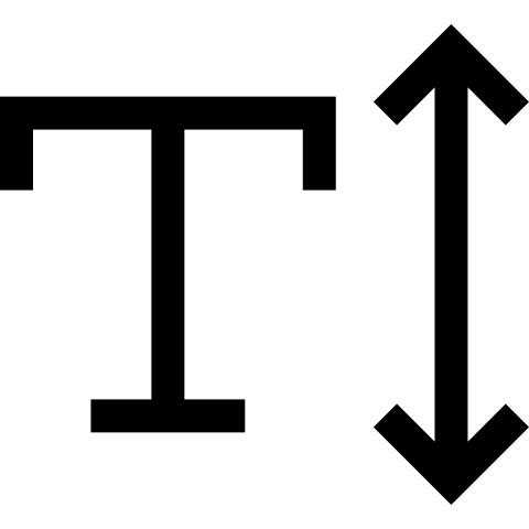 文字高度