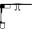 Google glasses from bottom view