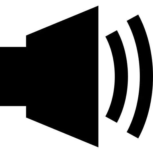 声音扬声器接口符号