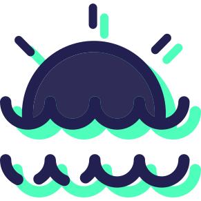日落
