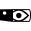 Google glasses on an eye