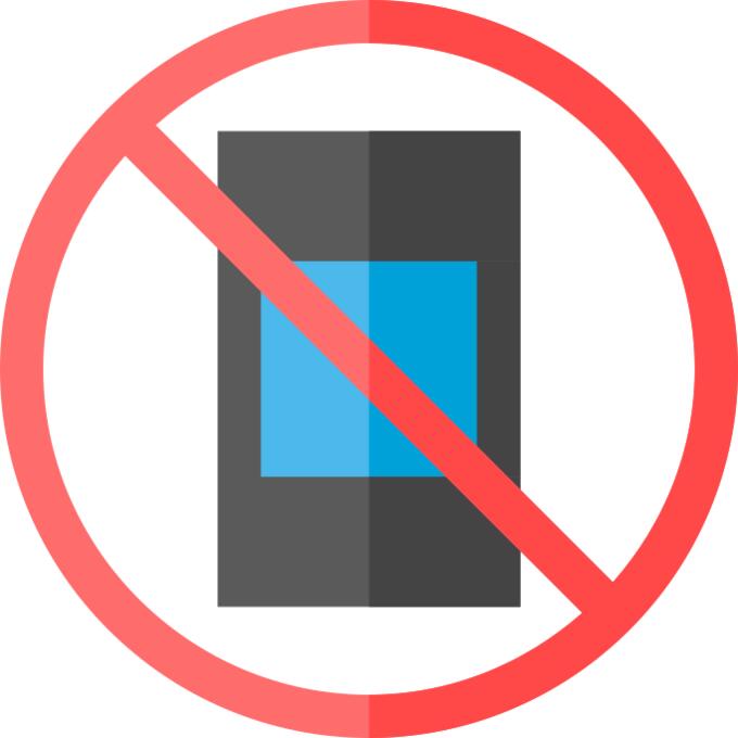 No phone