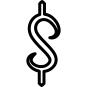 Dollar currency sign