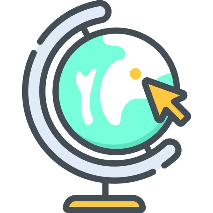 Earth globe