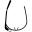Google glasses top view of the tool