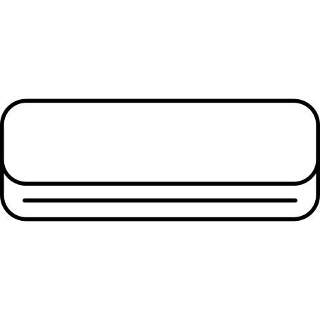 Rectangular object silhouette