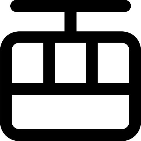 Cable car cabin