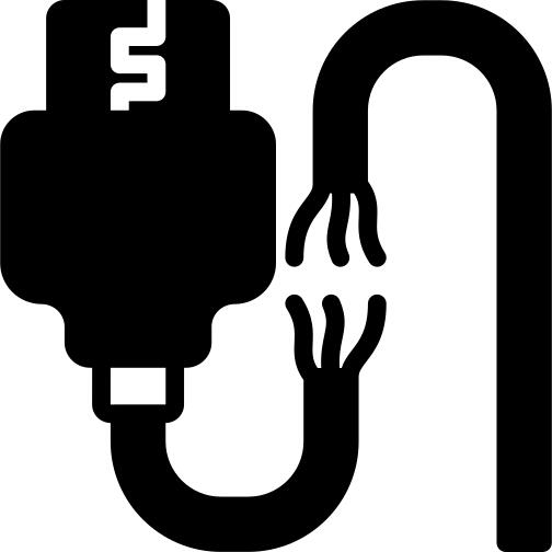 Broken cable