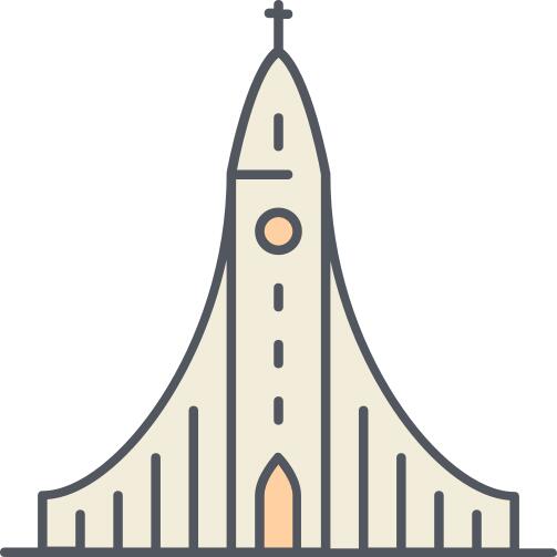 从Hallgrímskirkja