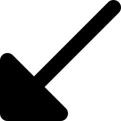 Diagonal arrow