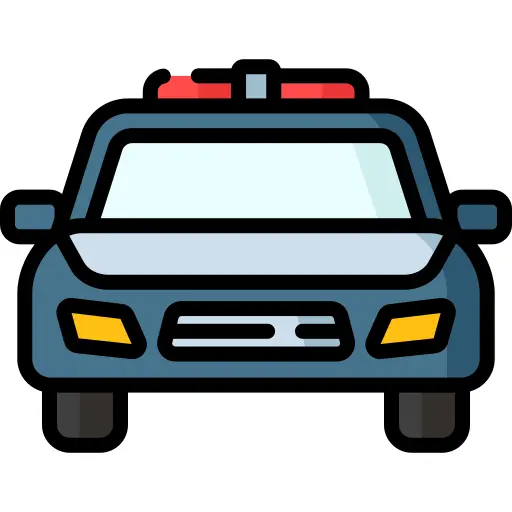 警车