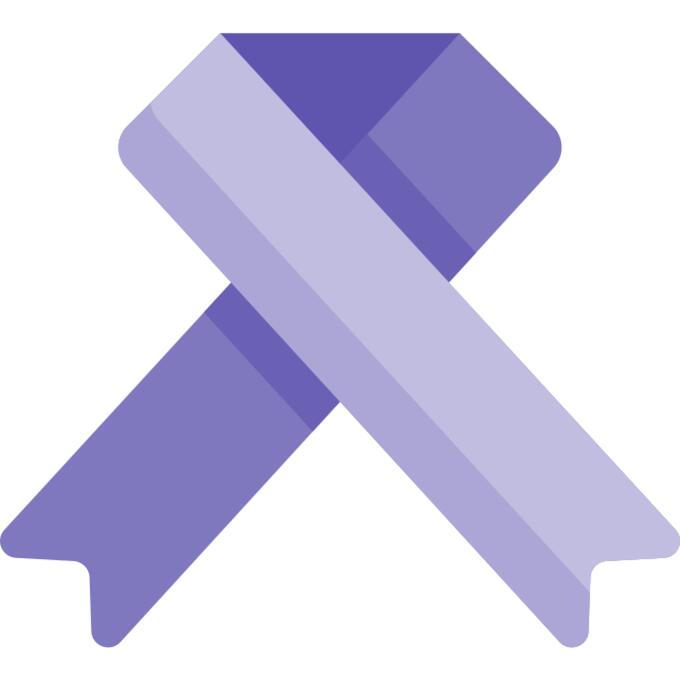 Purple ribbon