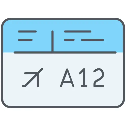 Plane ticket