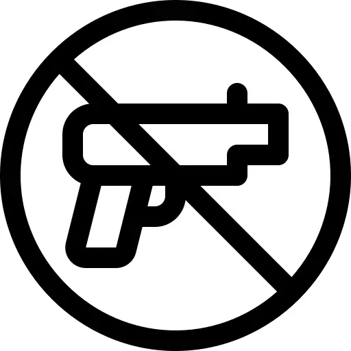 No weapons