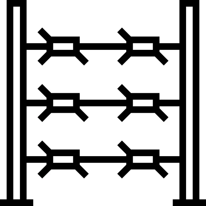 Barbed wire