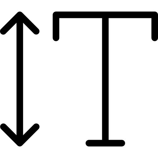Text height