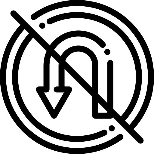 No turn