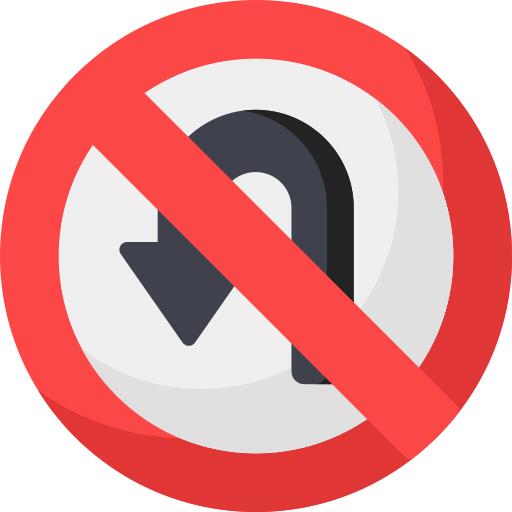 No turn