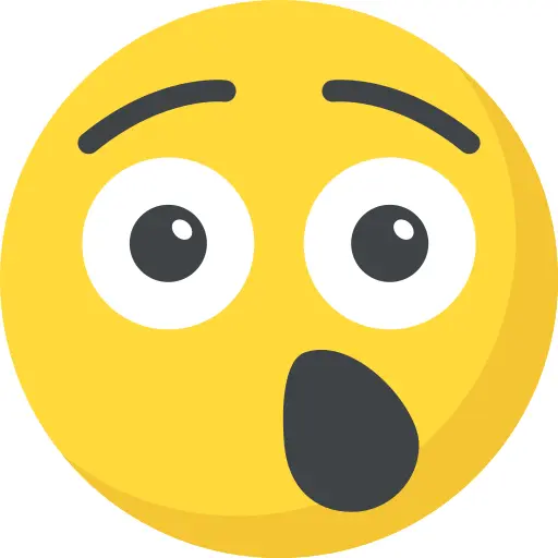 吃惊