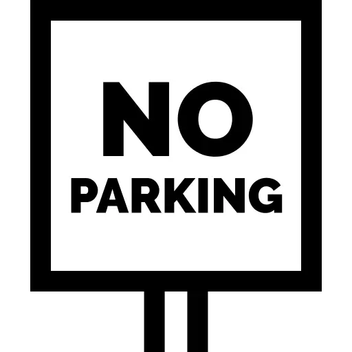 No parking