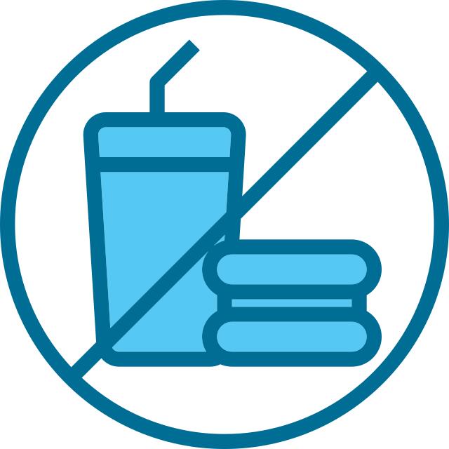 No fast food