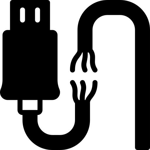 Broken cable