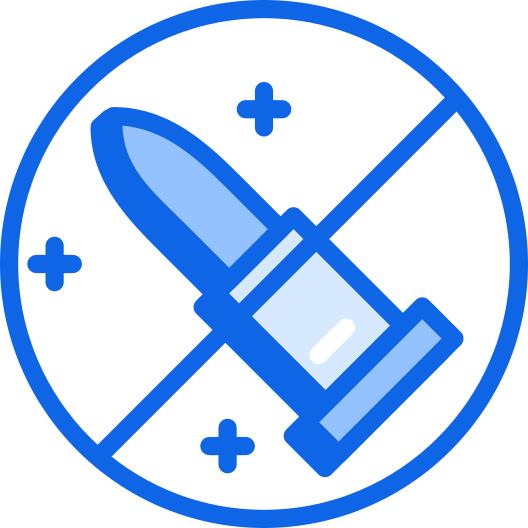 No weapons