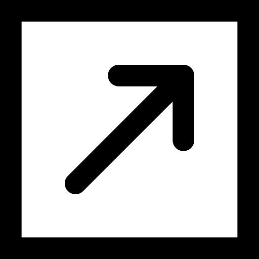 Diagonal arrow