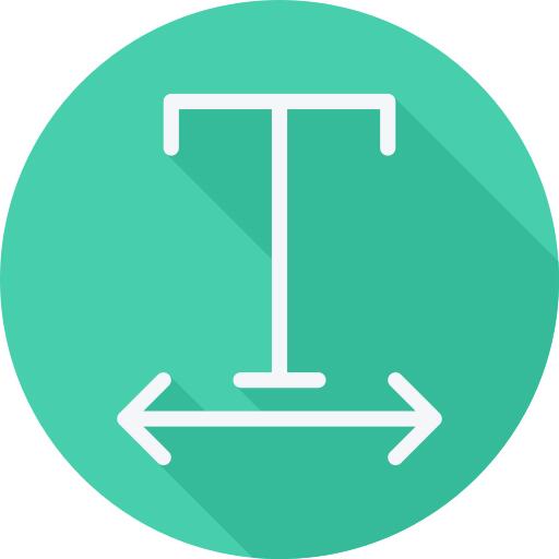 Text width