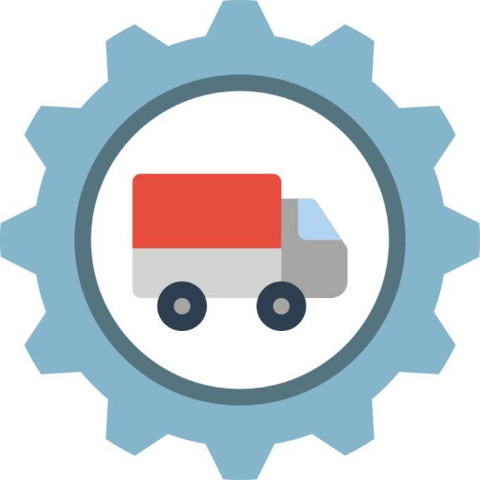 Delivery truck