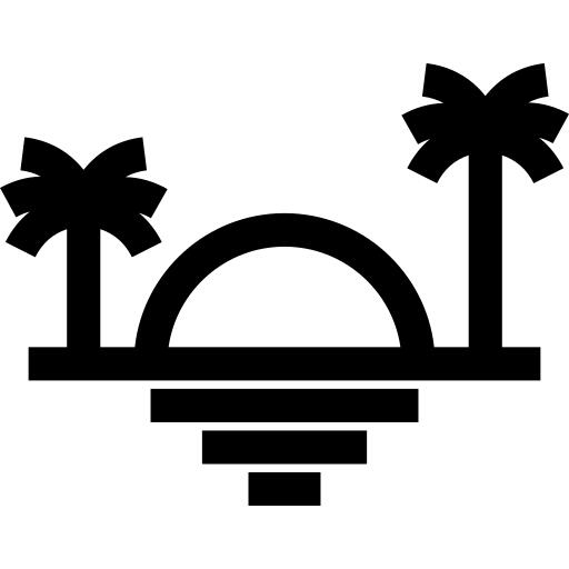 海滩日落