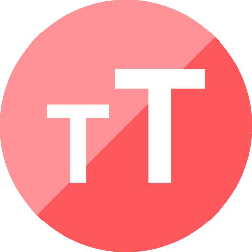 很小的字