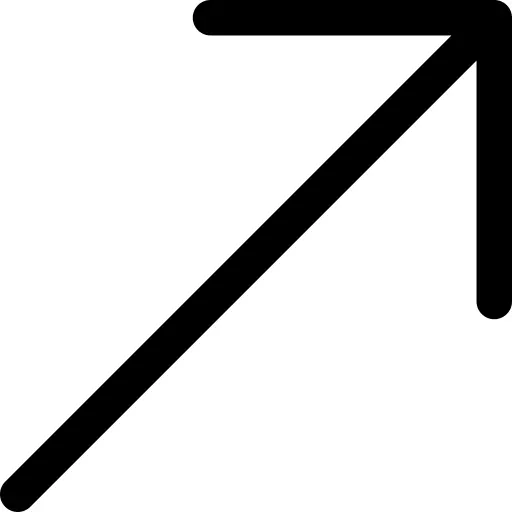 Diagonal arrow